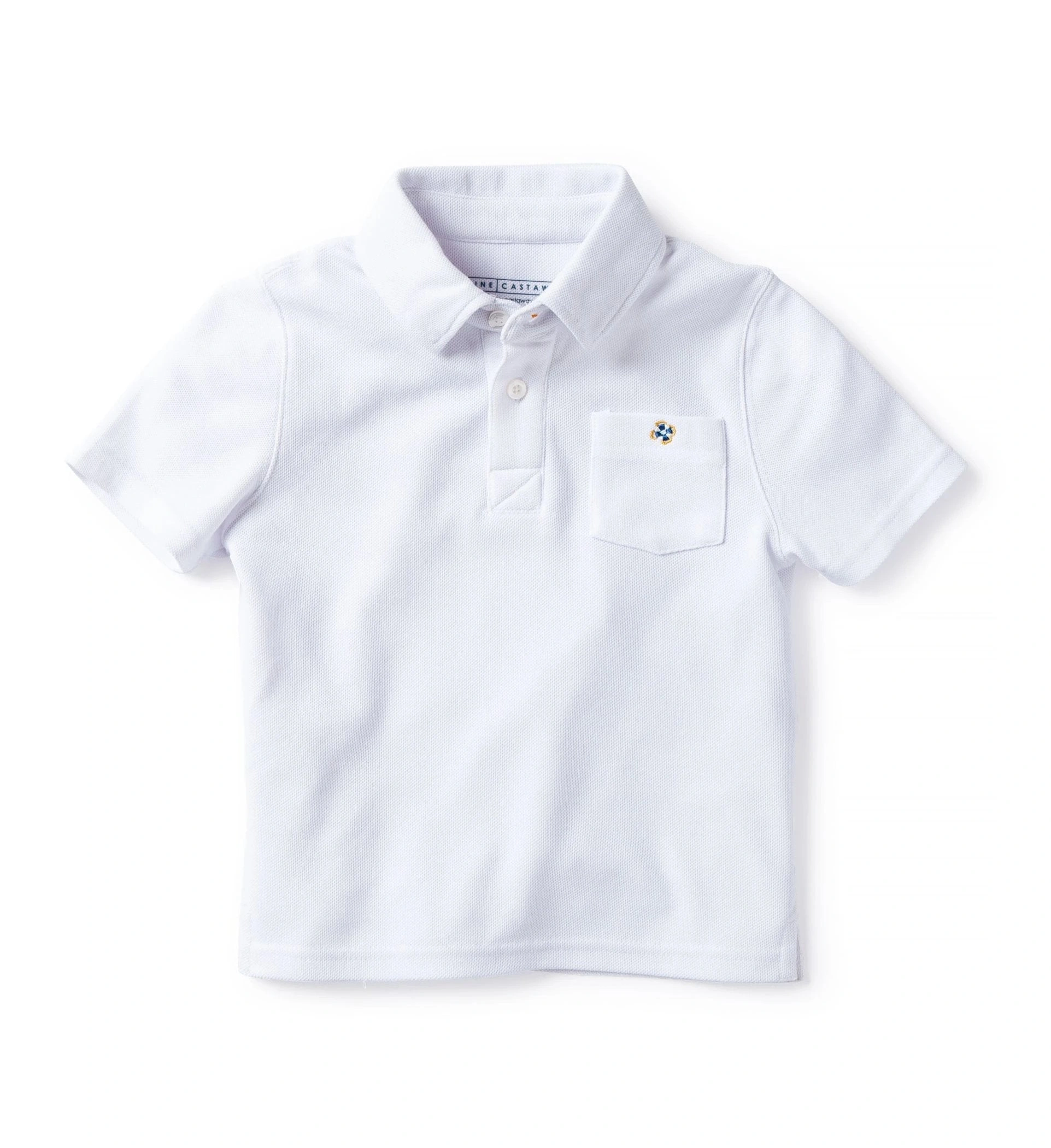 Witte Polo Shirt voor Jongens Fris en Stijlvol voor Elke Dag!
